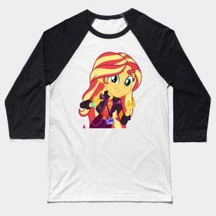 Backstage Sunset Shimmer 2 Baseball T-Shirt